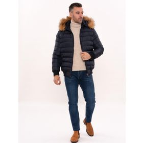 Wessi K-2355-20 Lacivert Erkek Şişme Mont