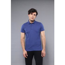 Wessi Mavi Polo Yaka Erkek T-shirt