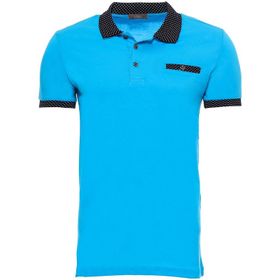 Wessi Turkuaz Polo Yaka Erkek T-shirt