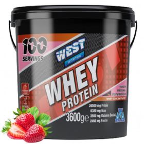 West 3600 gr 100 Servis Whey Protein Tozu
