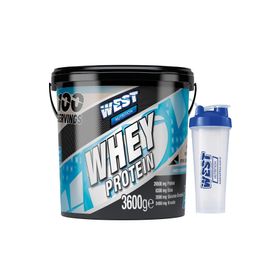 West 3600 gr 100 Servis Whey Protein Tozu