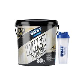 West 3600 gr 100 Servis Whey Protein Tozu