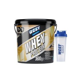 West 3600 gr 100 Servis Whey Protein Tozu