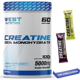 West Nutrition 300 gr 60 Servis Aromasız Kreatin