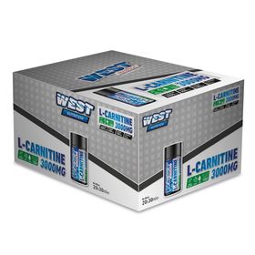 West Nutrition 3000 mg 20 Ampul Karpuzlu L-carnitine