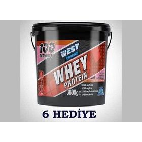 West Nutrition 3600 gr 100 Servis Çikolata Aromalı Whey Protein Tozu