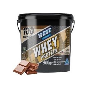 West Nutrition 3600 gr 100 Servis Çikolata Aromalı Whey Protein Tozu
