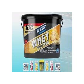 West Nutrition 3600 gr 100 Servis Muz Aromalı Whey Protein Tozu