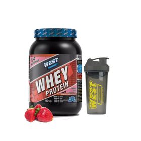West Nutrition 504 gr 14 Servis Çilek Aromalı Whey Protein Tozu