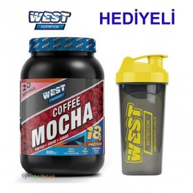 West Nutrition 800 gr 20 Servis Protein Tozu İçerikli Mocha Kahve