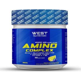 West Nutrition Amino Complex BCAA L-Glutamin Kreatin L-Arjinin Taurin 150 gr 15 Servis Amino Asit
