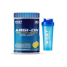 West Nutrition ARGION L-Arjinin L-Ornitin 510 Gr 30 Servis Limon Aromalı Amino Asit