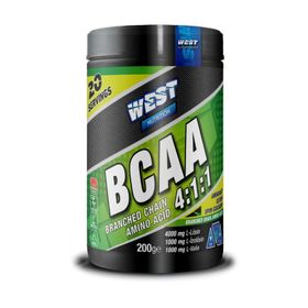 West Nutrition BCAA 4:1:1 200 gr 20 Servis Karpuz Aromalı Amino Asit