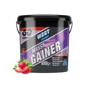 West Nutrition Mass Gainer 6000 gr 60 Servis - Çikolata Aromalı Karbonhidrat Tozu