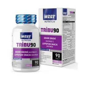West Nutrition Tribu90 90 Tablet Tribulus Terrestris Lepidyum Maca Ekstresi