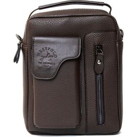 West Polo TR6005 Kahverengi El Çantası