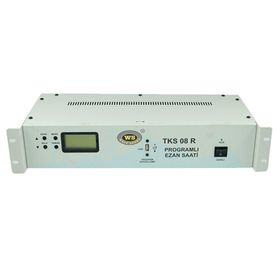 West Sound TKS-08R Rack Tipi Programlı Ezan Saati