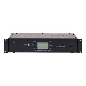 West Sound Tks 207R V2 Rack Tipi Siyah Akıllı Okul Zil Saati