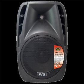 West Sound TKS 8 DC 2x40W 1 EL-1 Yaka Telsiz Mikrofonlu Taşınabilir Hoparlör