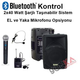 West Sound TKS-8 DC Seyyar Ses Sistemi