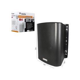 Westa IP65 Ws-5tb 5,25" 125W Trafolu Siyah Hoparlör