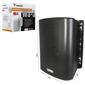 Westa IP65 Ws-5tb 5,25" 125W Trafolu Siyah Hoparlör