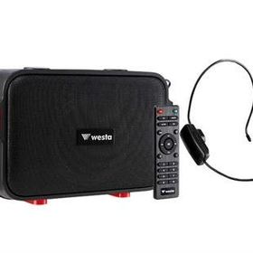 Westa WAP-500T 40W Tek Kafa Telsizli Taşınabilir Hoparlör