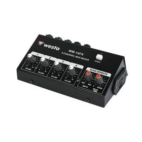 Westa WM-14FX 4 Kanal Ekholu Mikrofon Mikseri