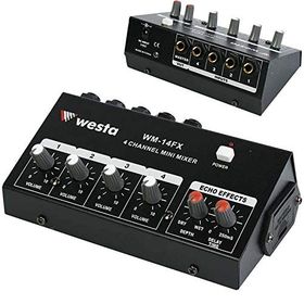 Westa WM-14FX 4 Kanal Ekholu Mikrofon Mikseri