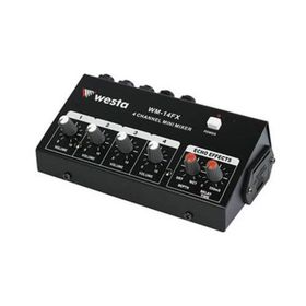Westa WM-14FX 4 Kanal Ekholu Mikrofon Mikseri