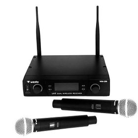 Westa WM-258 Uhf Çift El Kablosuz Mikrofon