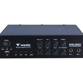 Westa WM-500U USB Okuyuculu 100 Watt Trafolu Mikser Amfi