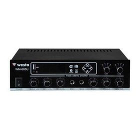 Westa WM-605U 100 W Trafolu Çift Bölgeli USB - MP3 Amfi