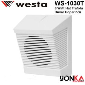 Westa WS-1030T Hat Trafolu Duvar Hoparlörü