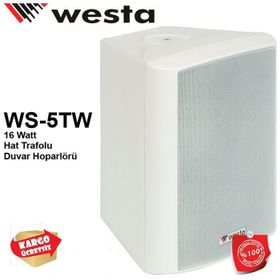 Westa WS-5TW 125W Duvar Tipi Hoparlörü