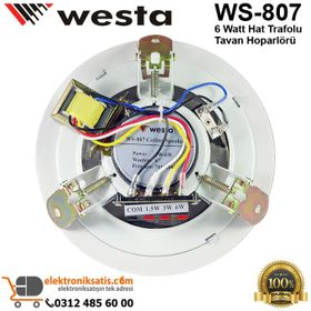 Westa WS-807 Alçıpan Tavan Hoparlörü