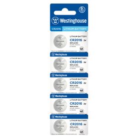 Westinghouse BMW 5 Serisi Pili CR2016 3V Lityum Para Pil 5 Blister
