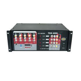 Westsound TKS-4205 5x4 Mat. 4x200W Usb Mikser Amfi