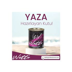 Wetto Professional 800 ml Pudralı Pembe Konserve Ağda