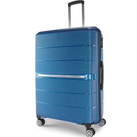 Wexta WX-PP20 Silverline Çivit Mavi Kabin Boy Valiz
