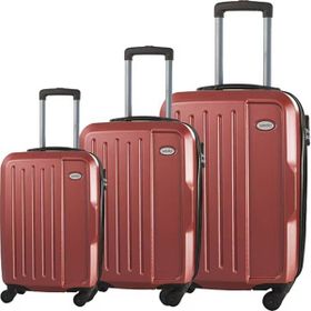 Wexta WX210 Bordo Kabin Orta ve Büyük Boy 3'lü Valiz Seti