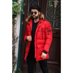 Weyeze AB-K50082 Çıkarılabilir Kürklü Şişme Erkek Mont