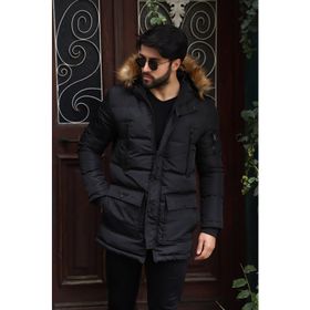 Weyeze AB-K50082 Çıkarılabilir Kürklü Şişme Erkek Mont
