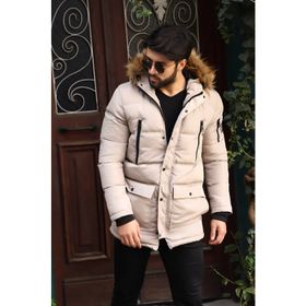Weyeze AB-K50082 Çıkarılabilir Kürklü Şişme Erkek Mont