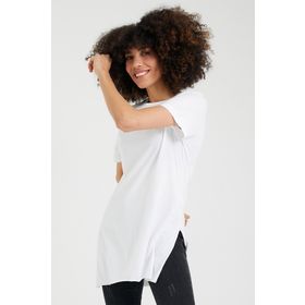 Weyeze AB-Y38100MRK Kadın Basic Erkek T-shirt