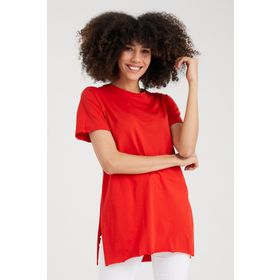 Weyeze AB-Y38100MRK Kadın Basic Erkek T-shirt