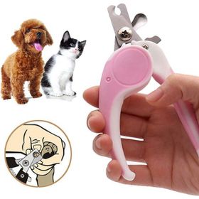 WF CIN310PM Çelik Uçlu Pembe Kedi Köpek Büyük Tırnak Makası