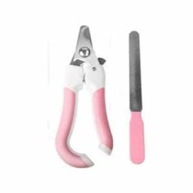 WF CIN312PM Çelik Uçlu Pembe Kedi Köpek Büyük Tırnak Makası