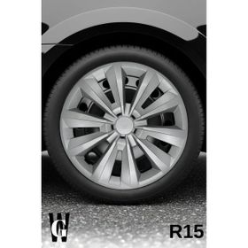 Whigor Chevrolet G109 Caprice 15 inç 4 Adet Gri Jant Kapağı