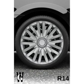 Whigor Chevrolet G111 Blazer 14 inç 4 Adet Gri Jant Kapağı